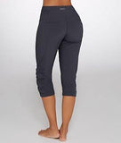 Performance Banded Bottom Capri Pants XSmall Black