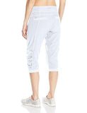 Performance Banded Bottom Capri 19 12 Inseam White S