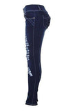 Stretcy Distressed Ripped Skinny Denim 006 Blue 13