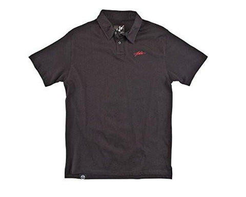 JSLV SIGNATURE SS POLO SHIRT BLACK 2XL