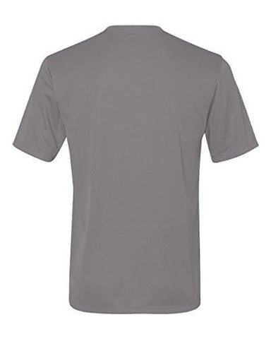 HANES COOL DRI TAGLESS TSHIRT GRAPHITE LARGE