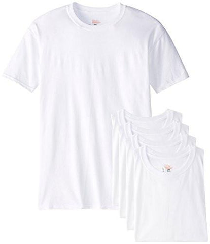 HANES BIG 5PACK CREW TSHIRT WHITE XXLARGE