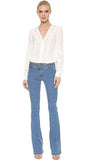 Biscayned Braided Flare Retro Blue Size 4