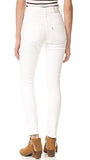 721 High Rise Skinny Western White 27