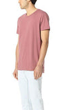 Scotch & Soda Uneven Hem Clean Tee Rock Rose Small