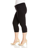 Plus Size Modern Capris Noir 16