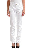 White Straight Leg Denim Us 5 It 41;
