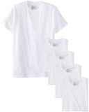 Comfort Soft Crewneck Tshirt Pack Of 5Whitemedium