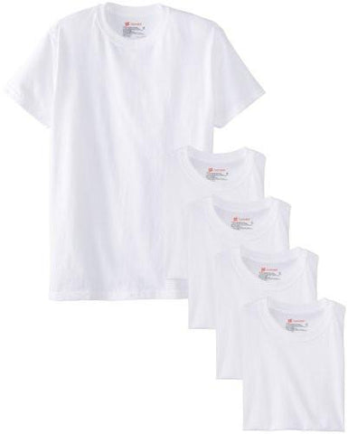 Comfort Soft Crewneck Tshirt Pack Of 5Whitemedium