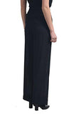 100% Silk Wide Leg Casual Pants Us 4 It 40;