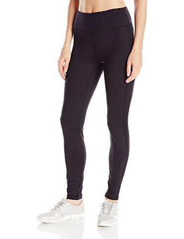 Active Long Pant Side Mesh Black Medium