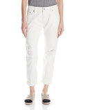 501 Customized And Tapered Jean White Tumble 31 X 32 26 Rolled