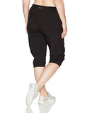 Performance Plus Size CoMMuter Active Banded Bottom Capri 19 12 Inseam Black 2X