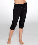 Performance Banded Bottom Capri Pants XSmall Black