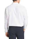 Poplin Regular Fit Solid Point Collar Dress Shirt White 16.5 Neck 3435 Sleeve