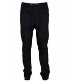 Slim Fit Harem Jogger Pants 32 Black