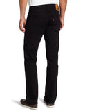 Levi 514 Straight Jean Black 36Wx32L