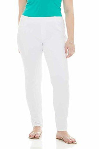 Suko Pull On Power Stretch Skinny For 16801 White 12