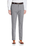 No Wrinkle Straight Fit Flat Front Pant Burma Grey 36W X 32L