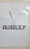 Auselily SuMMer Sleeveless Pocket Casual Loose Tshirt Dress Tank Dresses