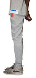 Hudson Outerwear Multi Stripe Jogger Sweatpants Heather Grey Xxxlarge