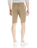 Golf Short Classic Fit Flat Front Khaki 34W