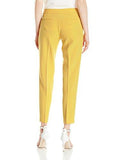 Anne Klein Crepe Extended Tab Bowie Pant Goldenrod 16