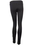 Lifestyle Crackled Faux Leather Legging Pants Xs Black