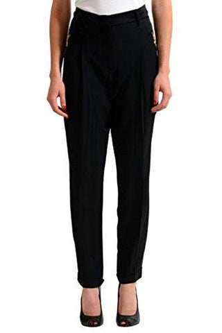 Black Casual Pants Us 10 It 46;