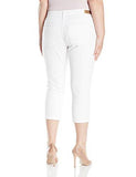 Plus Size Modern Capris White 20