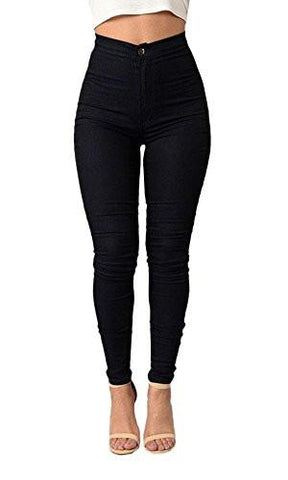 Pxmoda Casual Stretch Skinny Pencil Pants High Waist Elastic Slim