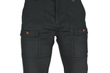 Twill Cargo Color Jogger Pants Black 34