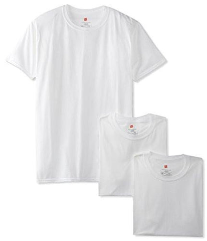 HANES 3PACK ULTIMATE FRESHIQ XTEMP CREWNECK TSHIRT WHITE XLARGE