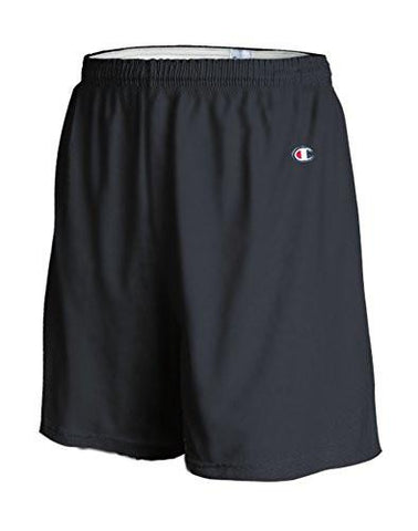 CHAMPION 6INCH BLACK COTTON JERSEY SHORTS XXLARGE