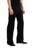 Linen Wool Black Cargo Pants Us 32 It 48