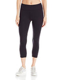 Active Crop Pant Mesh Contrast Black Medium