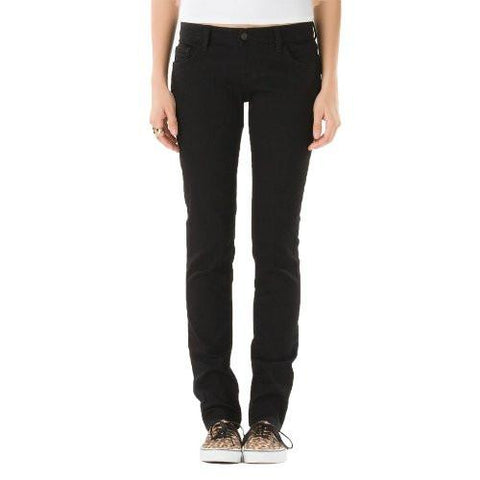 Vans G Skinny Denim Black Rinse Denim Junior Pants 5
