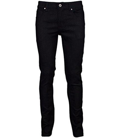 Skinny Denim Pants 28Wx30L Black Black