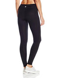 Active Long Pant Side Mesh Black Small