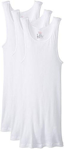 HANES MEN 3PACK ASHIRT WHITE MEDIUM