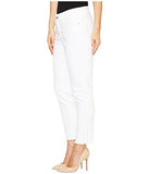 Alina Skinny Ankle With Frayed Hem Optic White 10