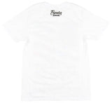 POPULAR DEMAND GLITCH TRANSMISSION TSHIRT IN WHITE