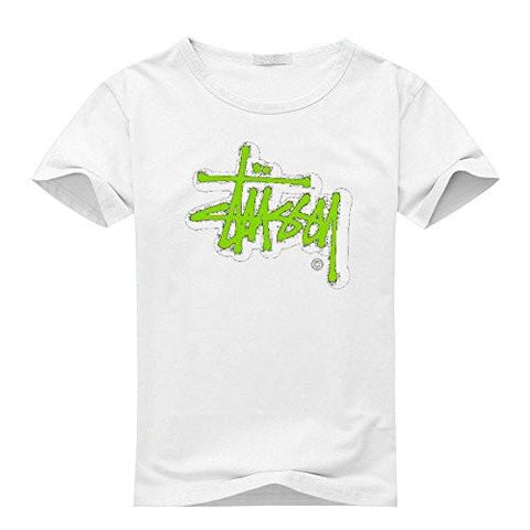 STUSSY LOGO FOR PRINTED SHORT SLEEVE TEE TSHIRT XLARGE WHITE