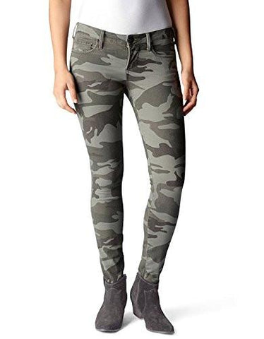 Casey Camo Skinny Pant Olive Camo 27