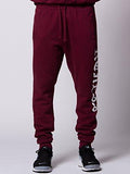 Anglian Sweatpants Burgundy M Bottoms Sweatpants Burgundy