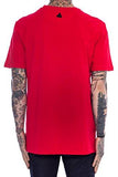 BLACK PYRAMID DRIP LOGO TSHIRT 3XL RED
