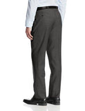 2 Button Side Vent Wool Suit With Flat Front Pant Brown 42 Regular