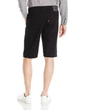 Levi 569 Loose Straight Denim Short Blackblack Dyestretch 38