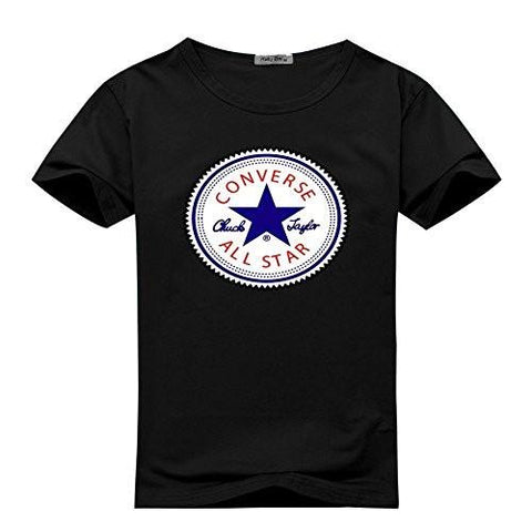 CAROSTONE CONVERSE ALL STAR SHORT SLEEVE T SHIRT BLACK XLARGE