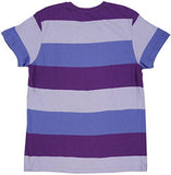 Imperious Striped Tshirt In Purple. M2Xl.